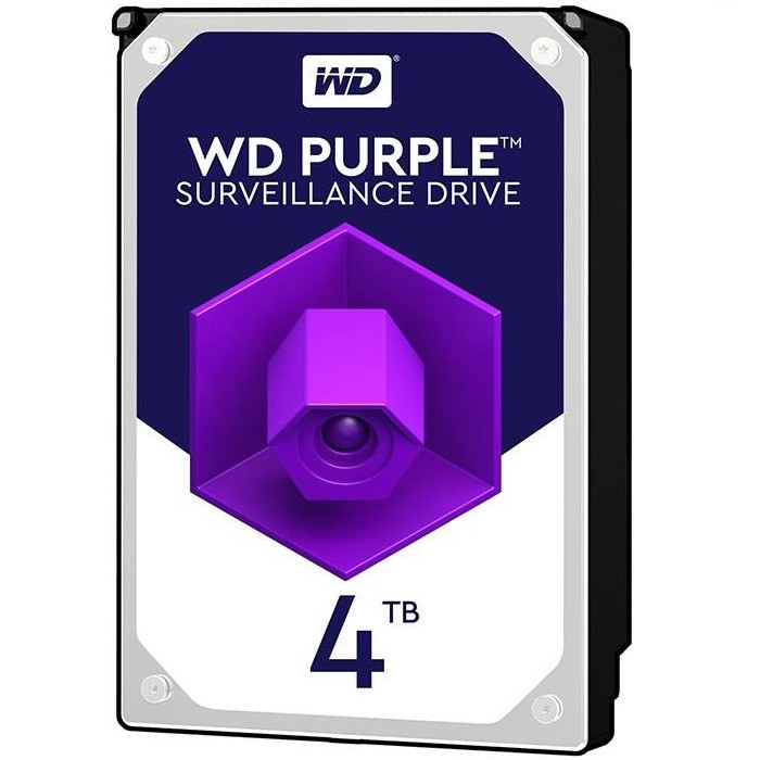 هارد دیسک وسترن دیجیتال بنفش 4 ترابایت مدل WD42PURZ