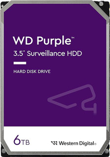 هارد دیسک وسترن دیجیتال بنفش 6 ترابایت مدل WD62PURZ